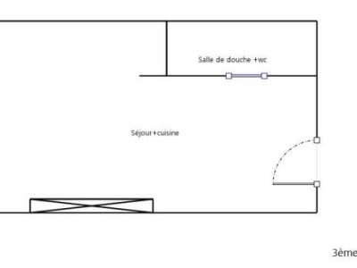 Lot de deux studios - LYON 3EME ARRONDISSEMENT - 15 m2 - VENDU
