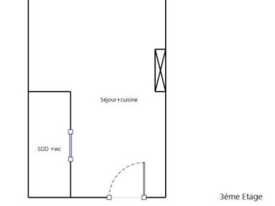 Lot de deux studios - LYON 3EME ARRONDISSEMENT - 15 m2 - VENDU