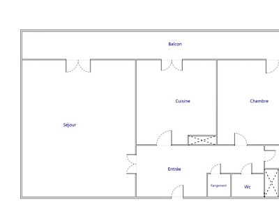APPARTEMENT T2 - VILLEURBANNE - 56.92 m2 - VENDU