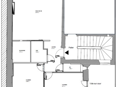 APPARTEMENT T3 A VENDRE - LYON 6EME ARRONDISSEMENT - 62 m2 - 275 000 &euro;