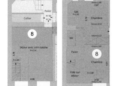 APPARTEMENT T3 A VENDRE - LYON 6EME ARRONDISSEMENT - 52.3 m2 - 285 000 €