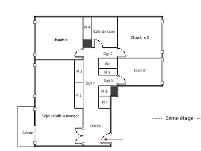 APPARTEMENT T3 - LYON 7EME ARRONDISSEMENT - 85 m2 - VENDU