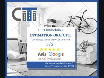 APPARTEMENT T4 A VENDRE - LYON 7EME ARRONDISSEMENT - 117 m2 - 595000 €