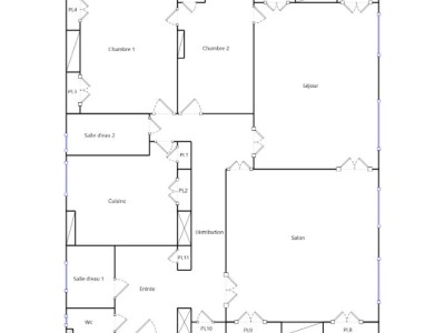 APPARTEMENT T5 A VENDRE - LYON 2EME ARRONDISSEMENT - 139 m2 - 680000€