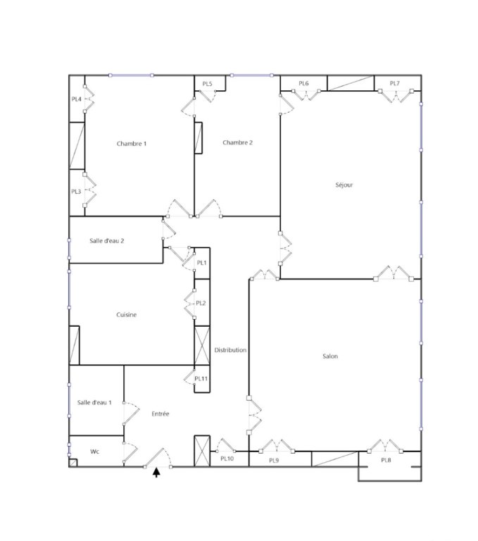 APPARTEMENT T5 A VENDRE - LYON 2EME ARRONDISSEMENT - 139 m2 - 627 000 &euro;