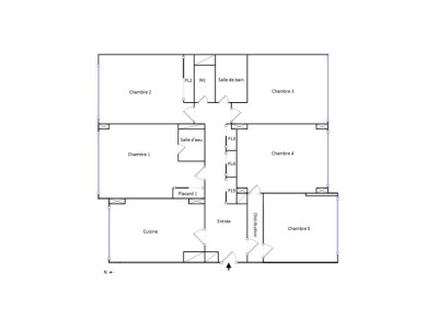 APPARTEMENT T5 A VENDRE - LYON 3EME ARRONDISSEMENT - 104 m2 - 315000 €