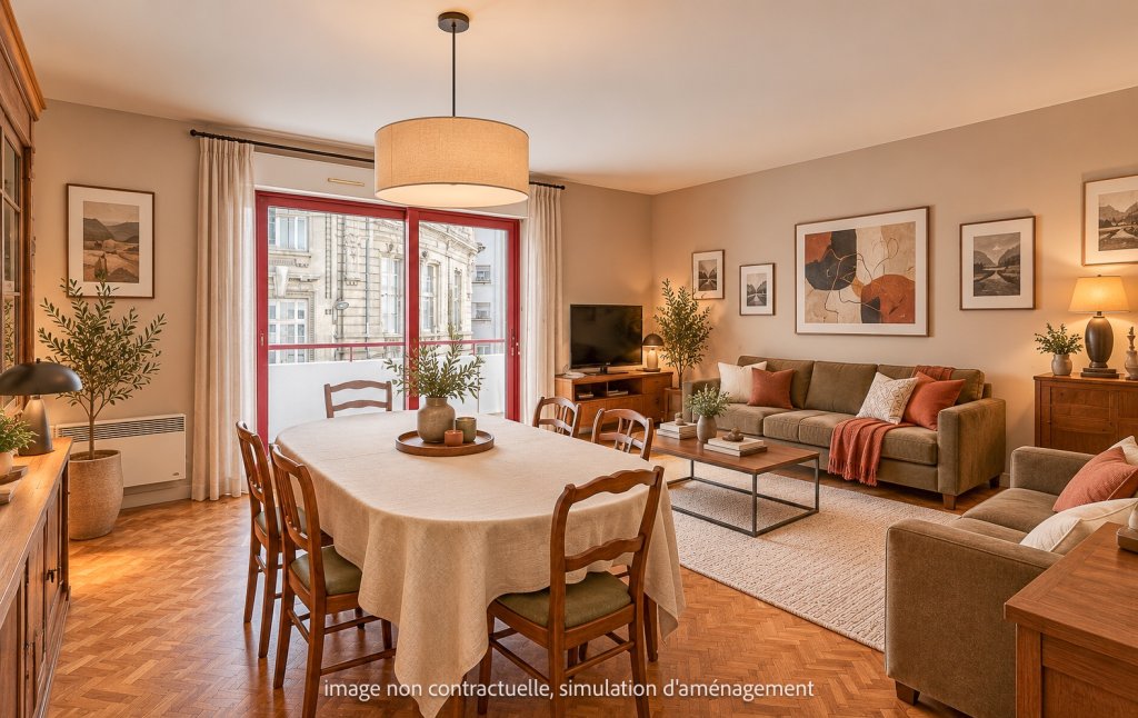 APPARTEMENT T5 A VENDRE - LYON 7EME ARRONDISSEMENT - 112 m2 - 450 000 &euro;